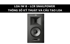 ảnh bìa loa iw8 lcr snailpower 