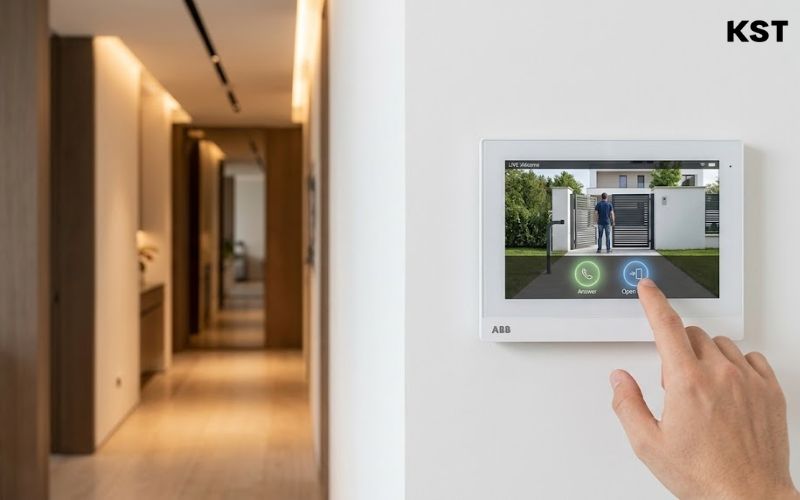 hệ thống chuông cửa có hình abb welcome cao cấp